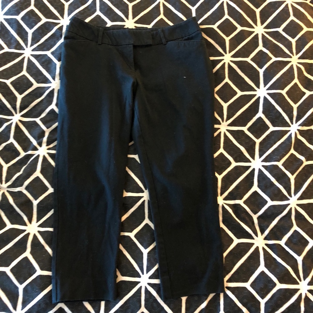 Cropped stretchy pants